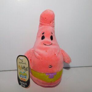 Hallmark Itty Bittys SpongeBob SquarePants Patrick Star Bean Bag Plush NEW w Tag